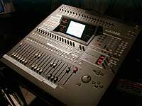 Yamaha O2R mixing desk installed in Sound Station Recording Studio Galashiels.